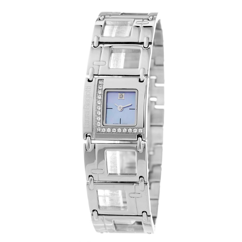 Laura Biagiotti Silver Stainless Steel Dress Watch