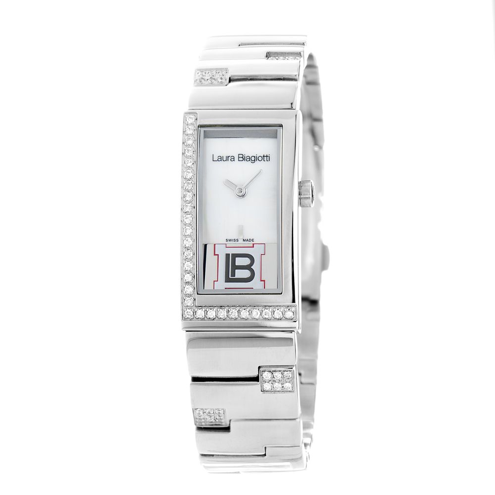Laura Biagiotti Silver Stainless Steel Bracelet Watch