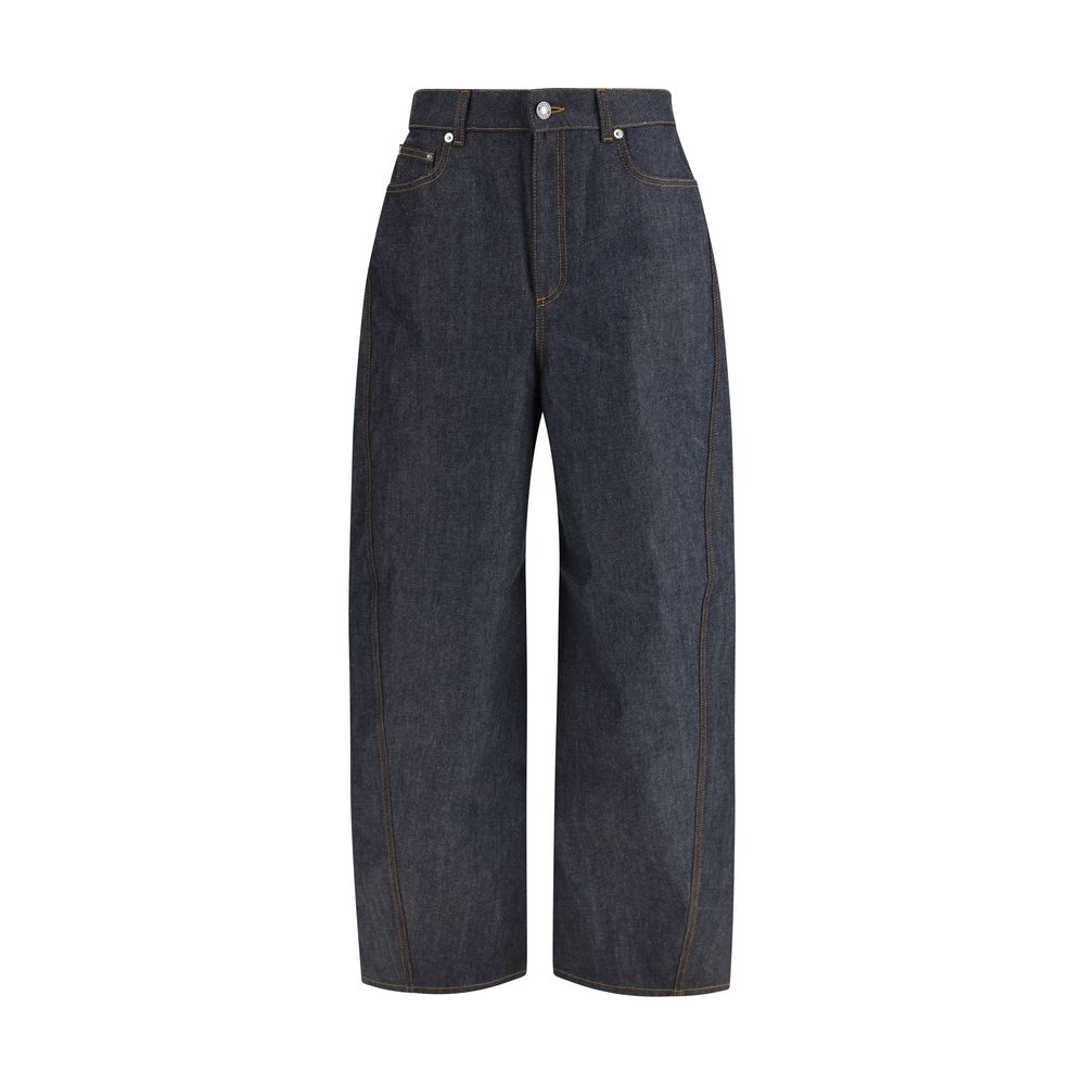 Givenchy Blue Cotton Jeans Denim