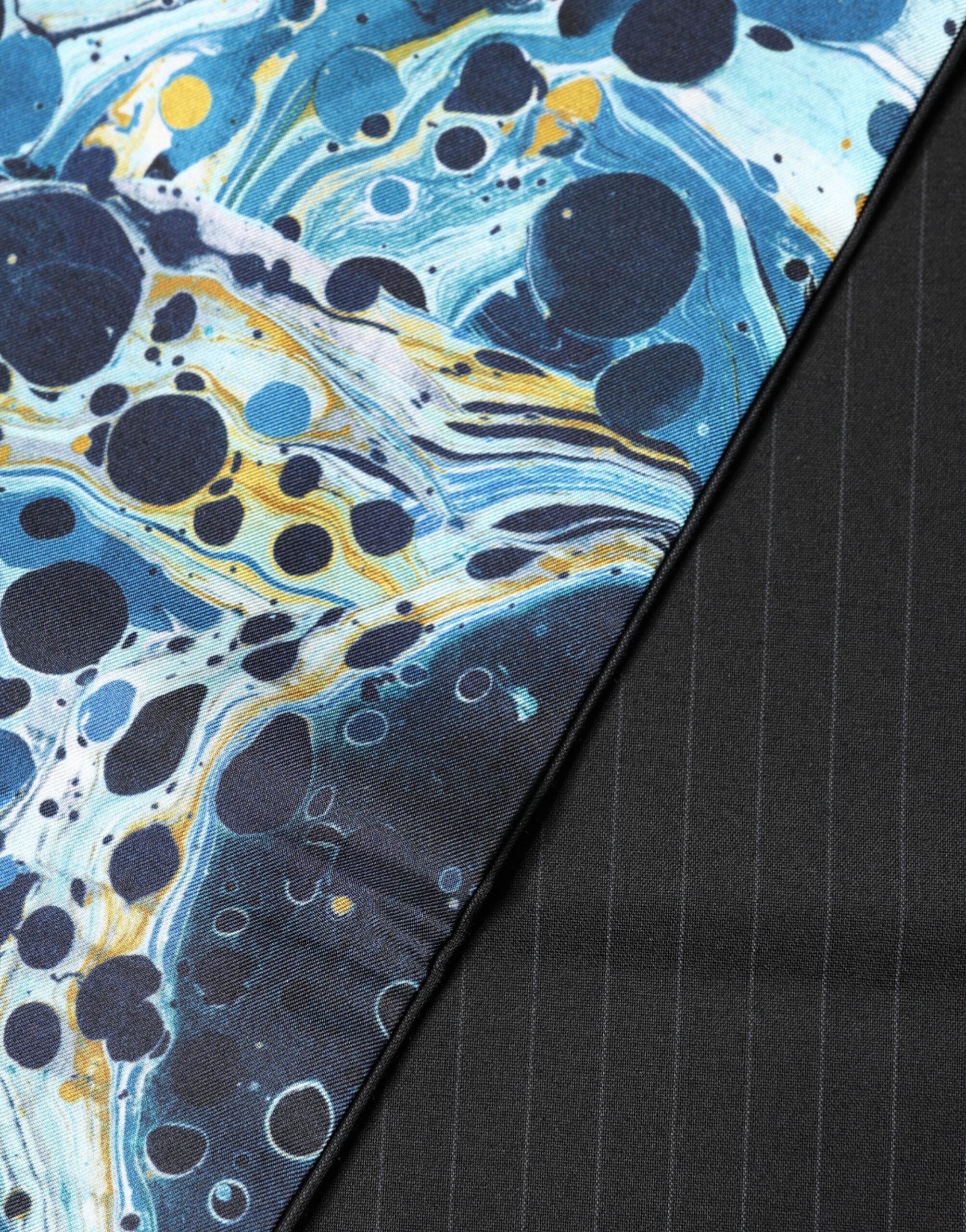 Dolce & Gabbana Multicolor Marble Neck Wrap Foulard Scarf - Luxe Marca