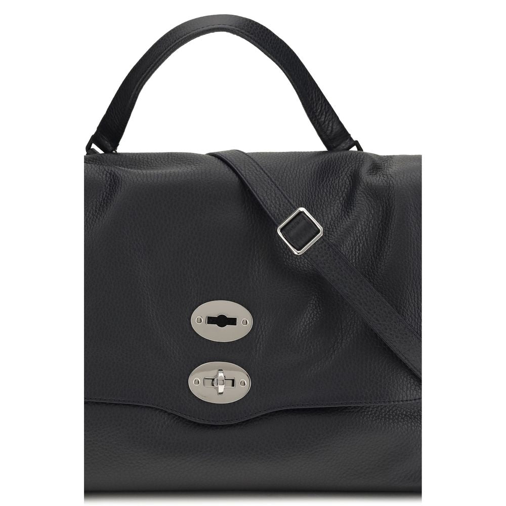 Zanellato Blue Calf Leather Bos Taurus Shoulder Bag - Luxe Marca