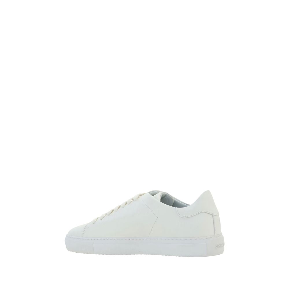 Axel Arigato White Calf Leather Bos Taurus Low Top Sneakers