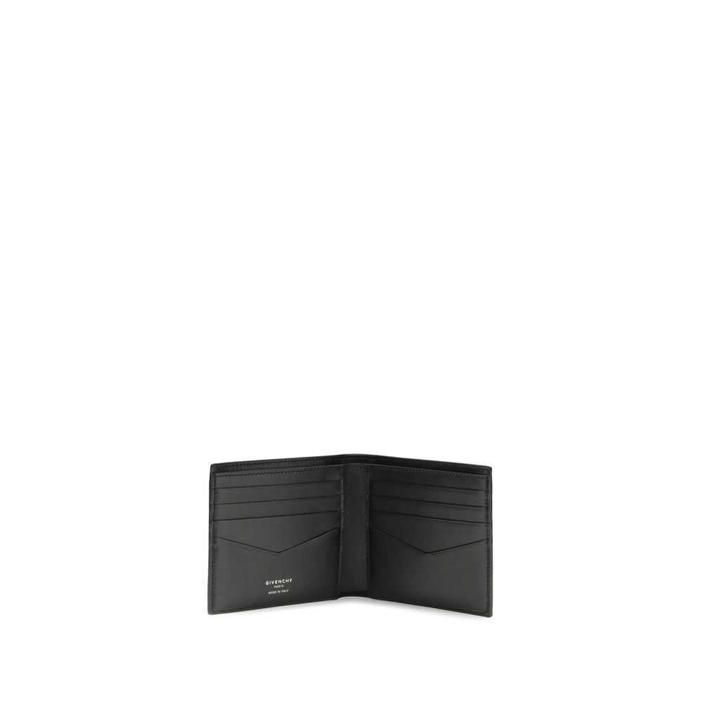 Givenchy Black Calf Leather Bos Taurus Wallet - Luxe Marca