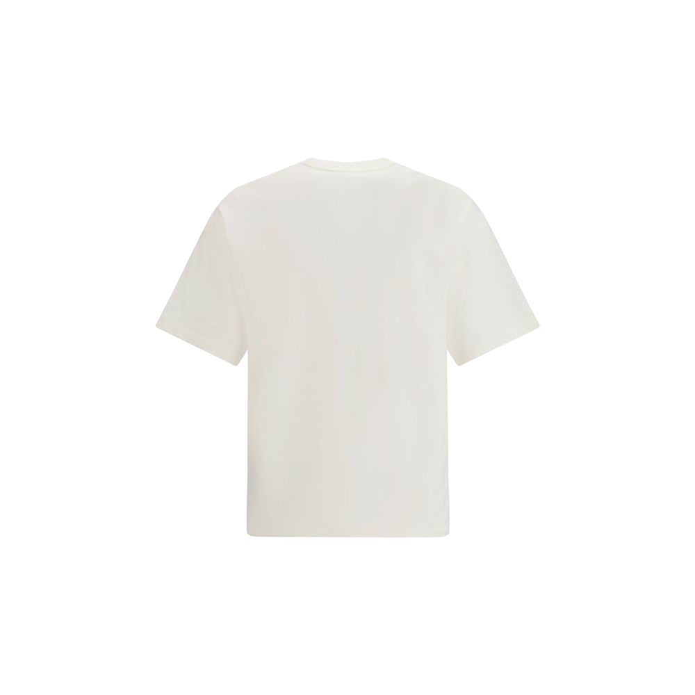 Jil Sander Beige Cotton T-Shirt - Luxe Marca