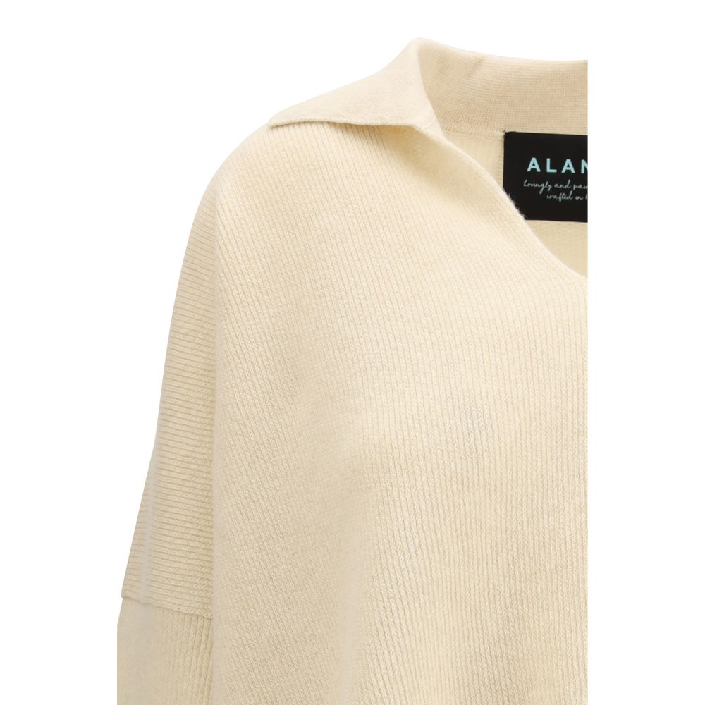 Alanui Beige Cashmere Sweater - Luxe Marca