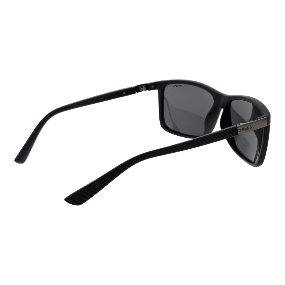 Polaroid Black Plastic Sunglasses - Luxe Marca