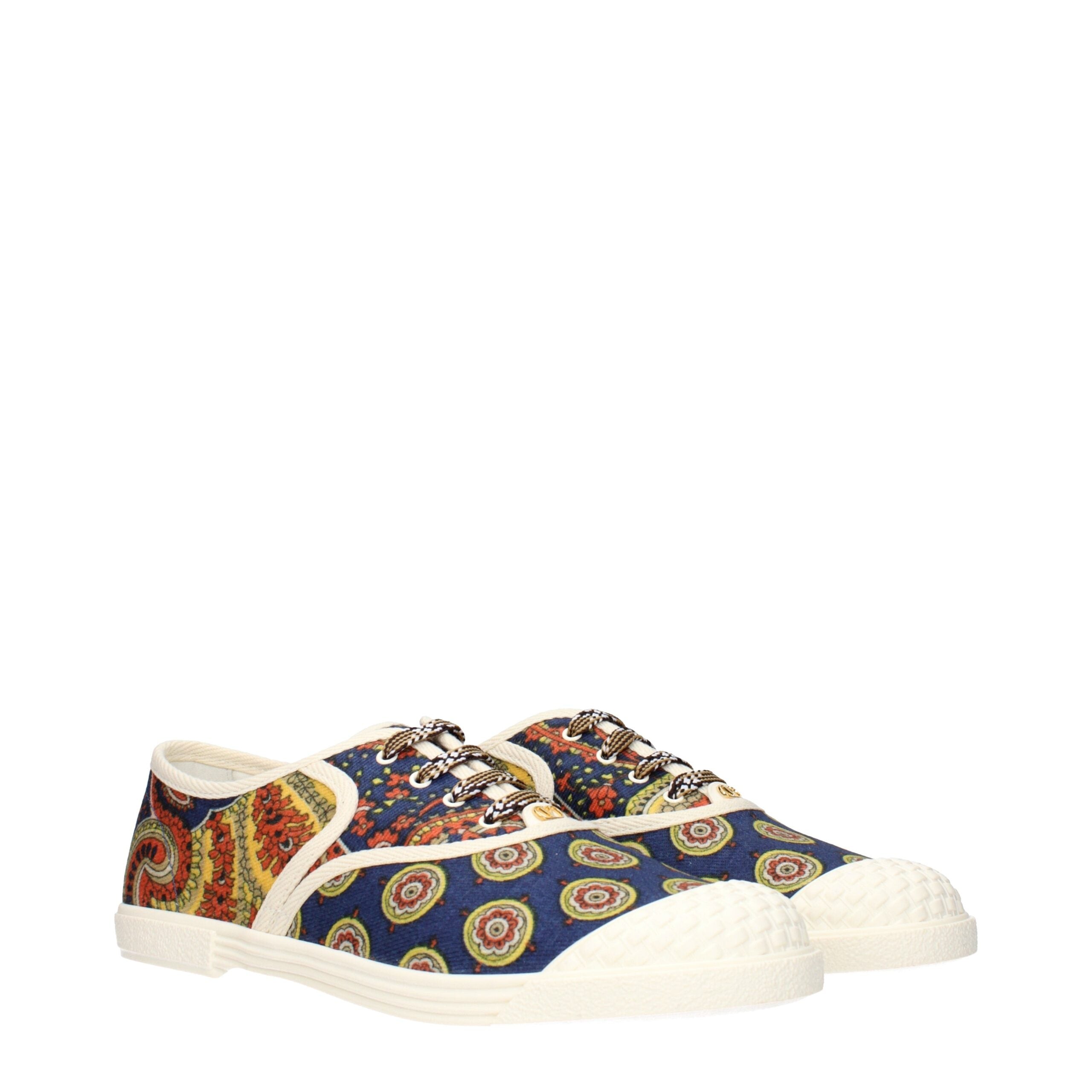Valentino Garavani Multicolor Fabric Low Top Sneakers - Luxe Marca