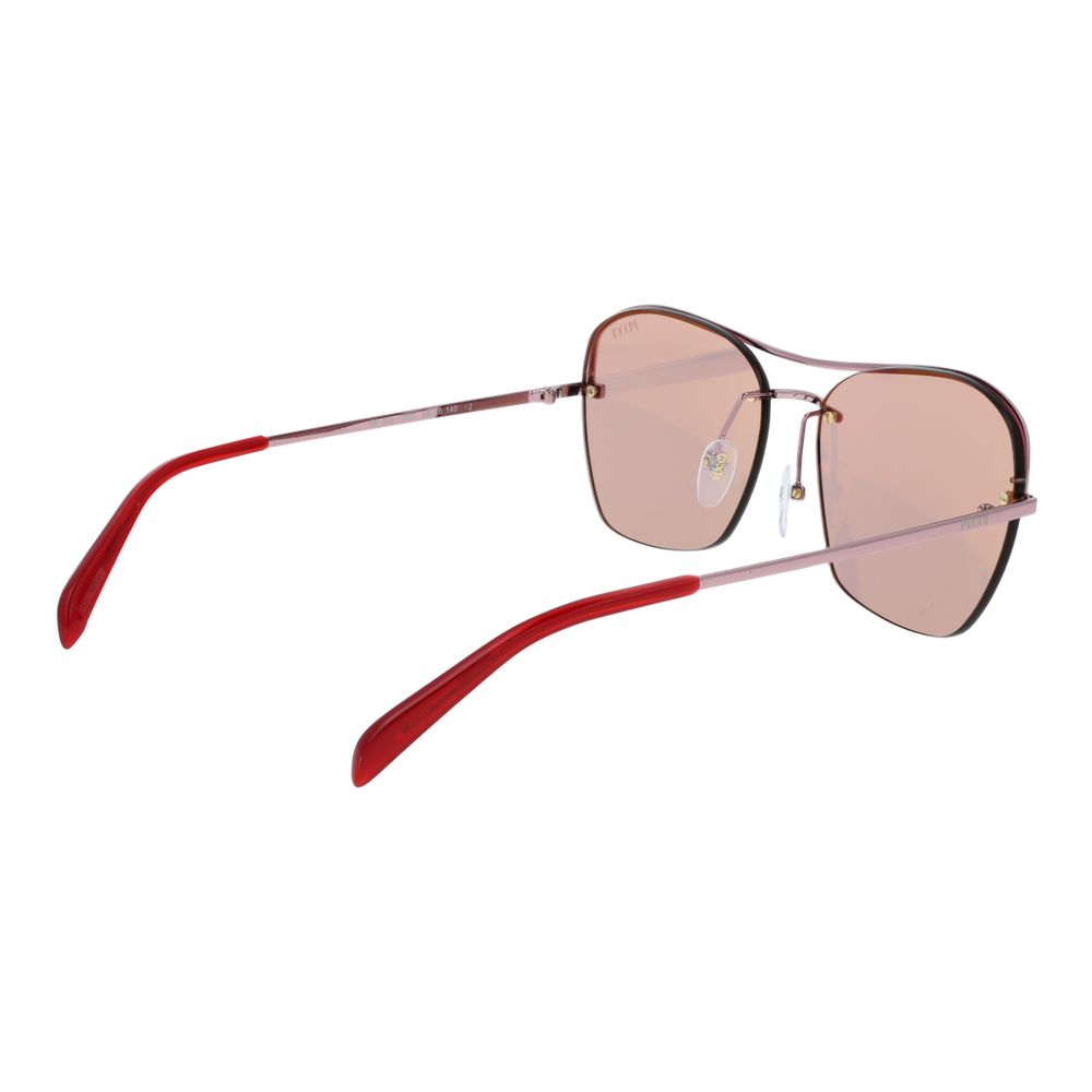Emilio Pucci Rose Gold Metal Sunglasses - Luxe Marca