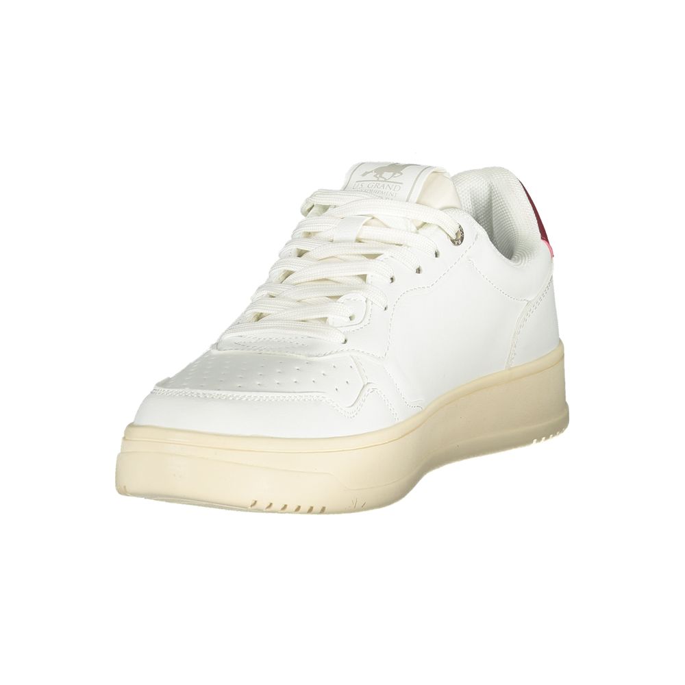 U.S. Grand Polo White Polyester Sneaker