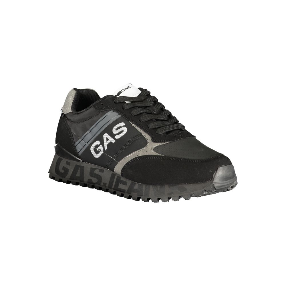 Gas Nero Polyurethane Men Sneaker
