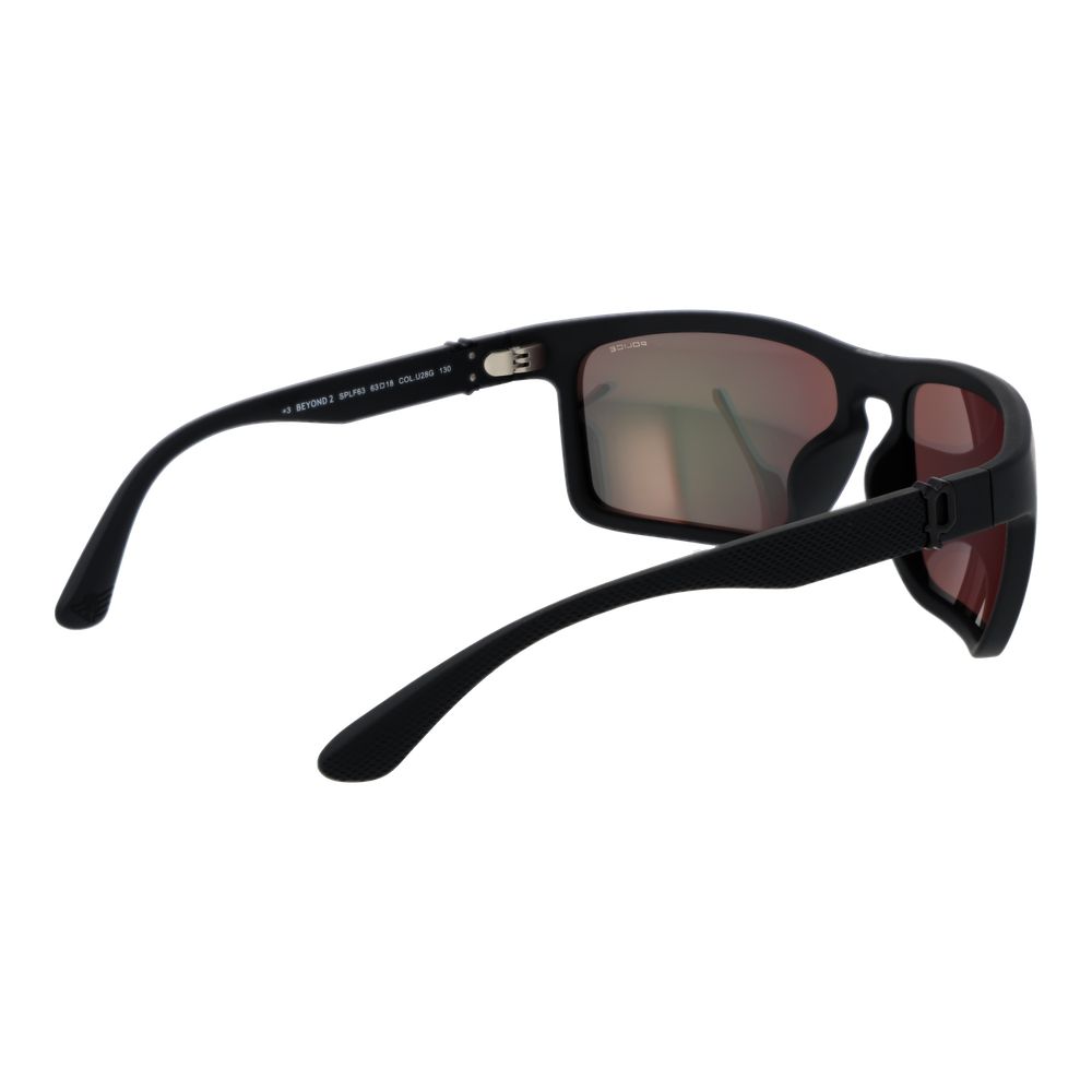 Police Black Plastic Sunglasses