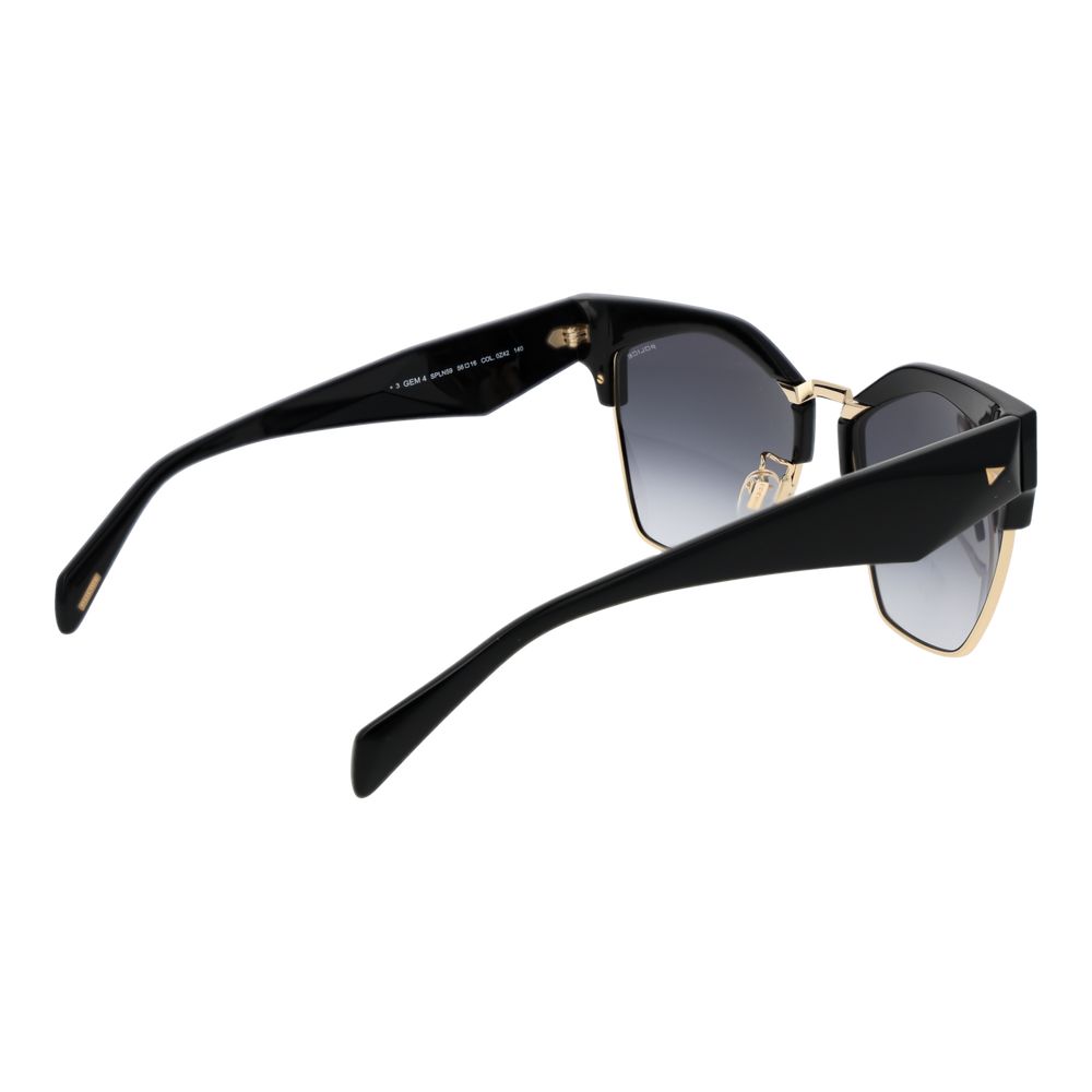 Police Black Plastic Sunglasses