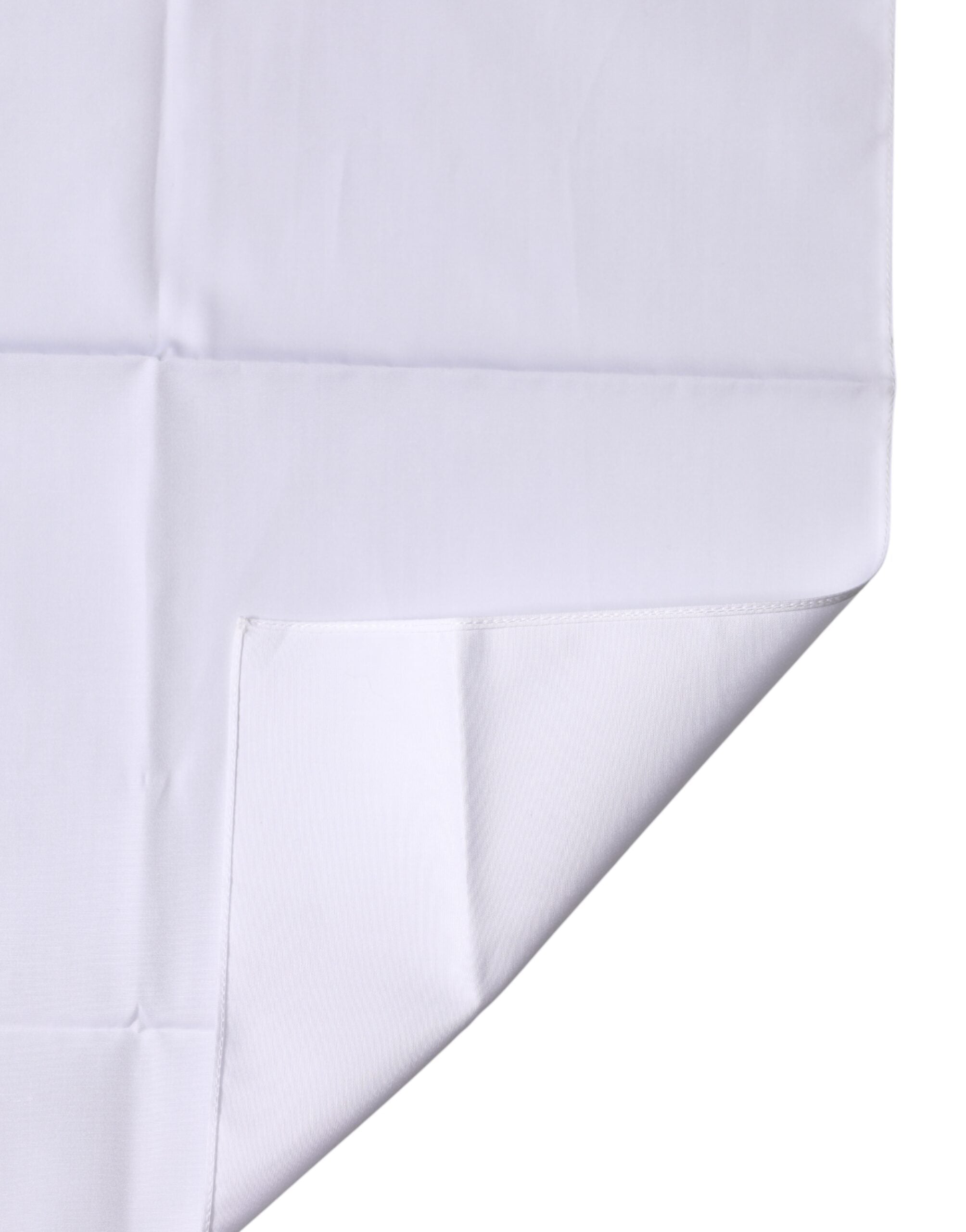 Dolce & Gabbana White Silk Lace Stole Square Foulard Scarf