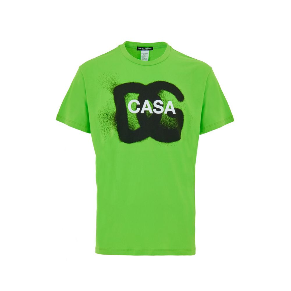 Dolce & Gabbana Green Cotton Sportswear