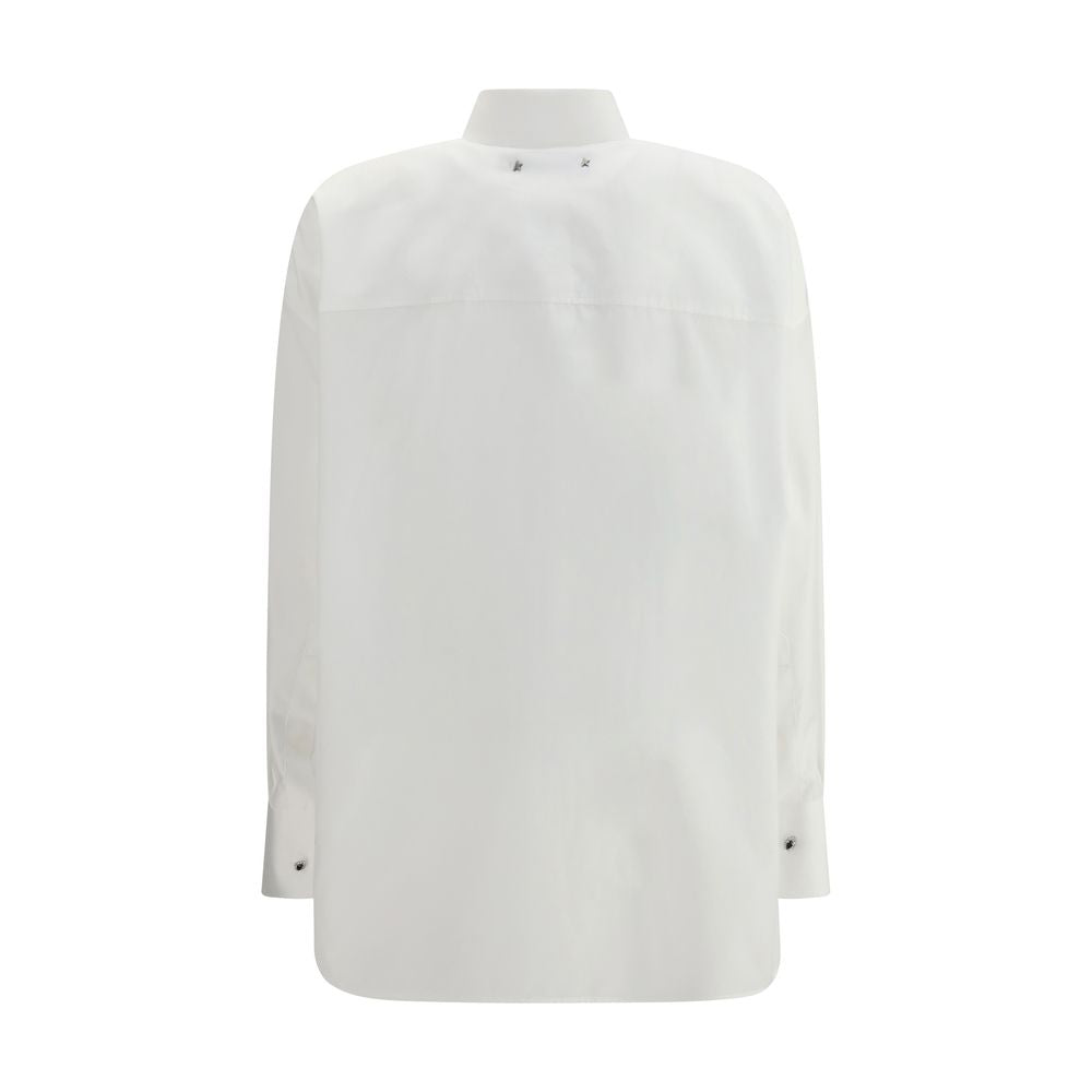Golden Goose White Cotton Dress Shirt