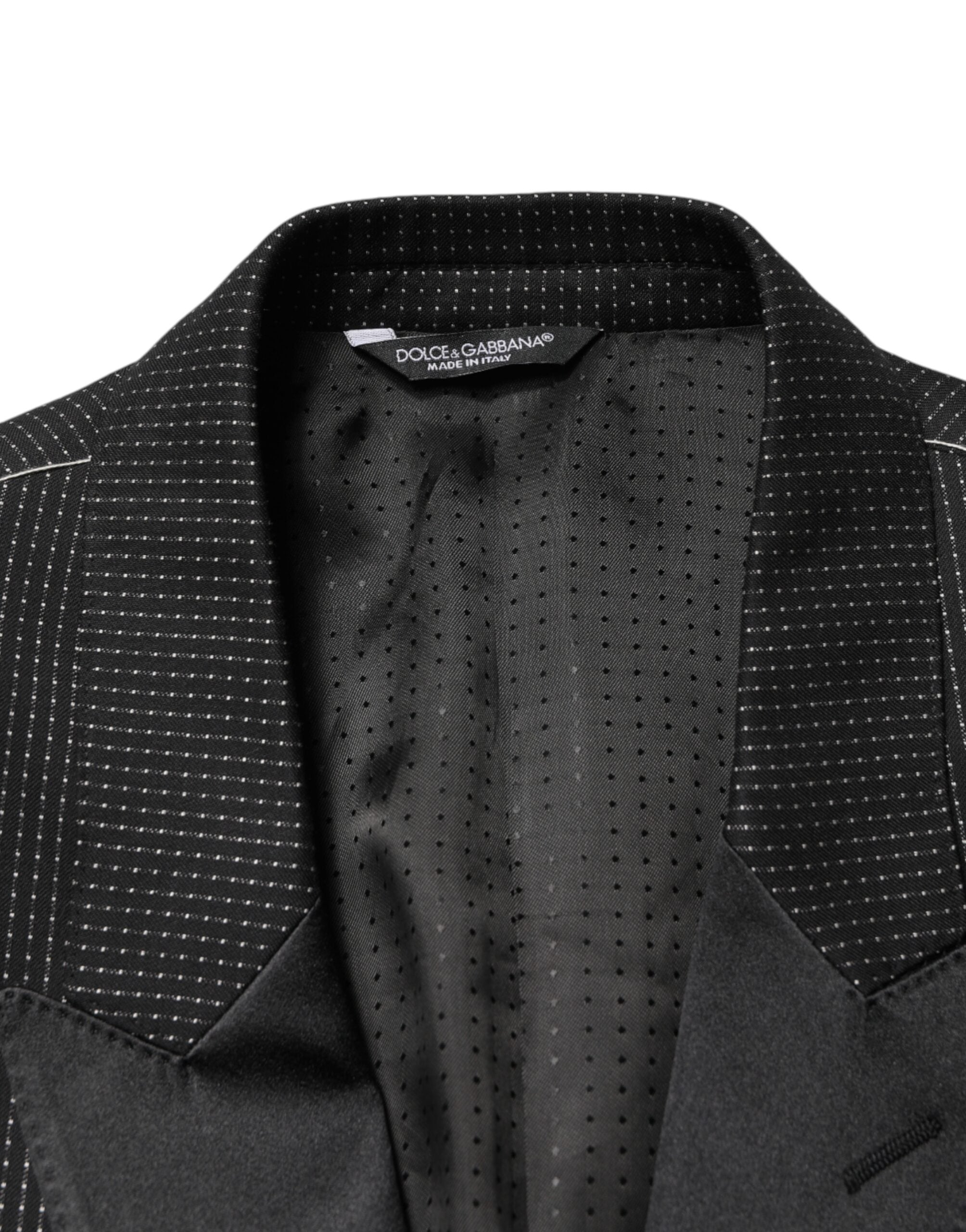 Dolce & Gabbana Black Fantasy Single Breasted Jacket Blazer - Luxe Marca