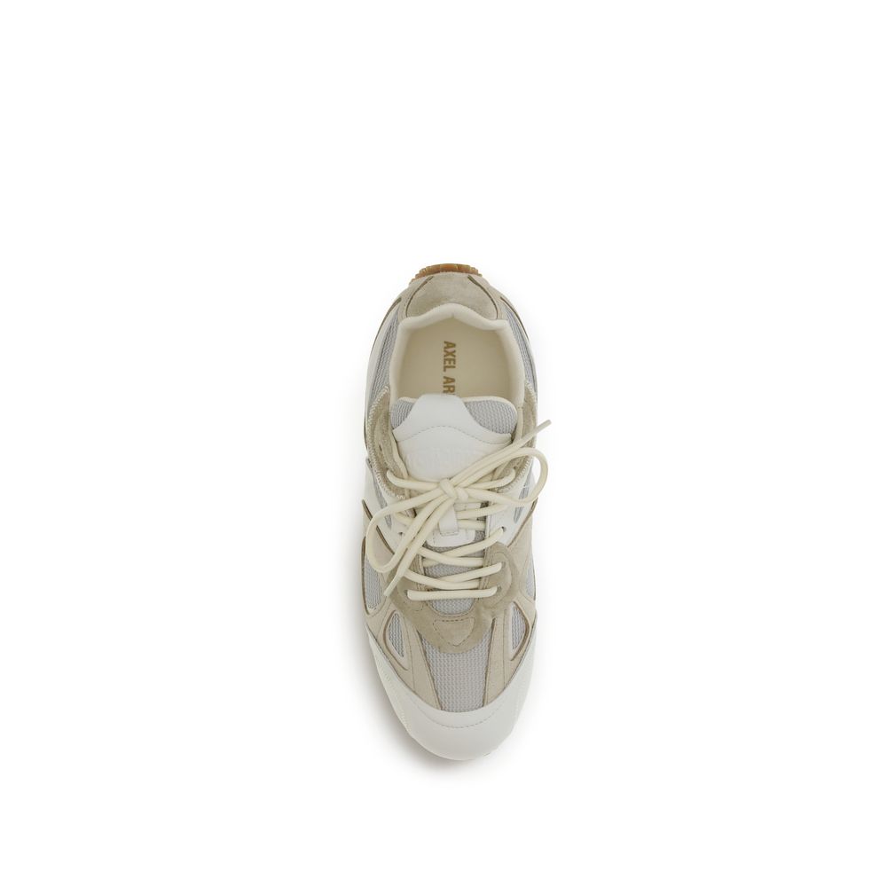 Axel Arigato Cream Calf Leather Bos Taurus Low Top Sneakers