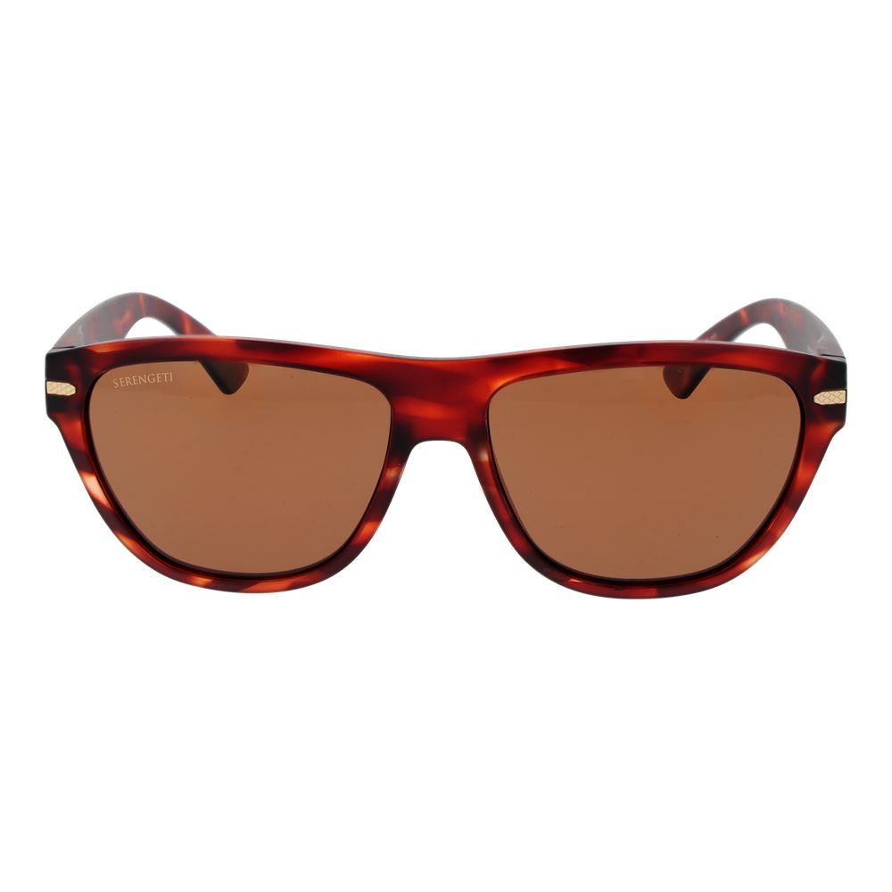 Serengeti Brown Sunglasses - Luxe Marca