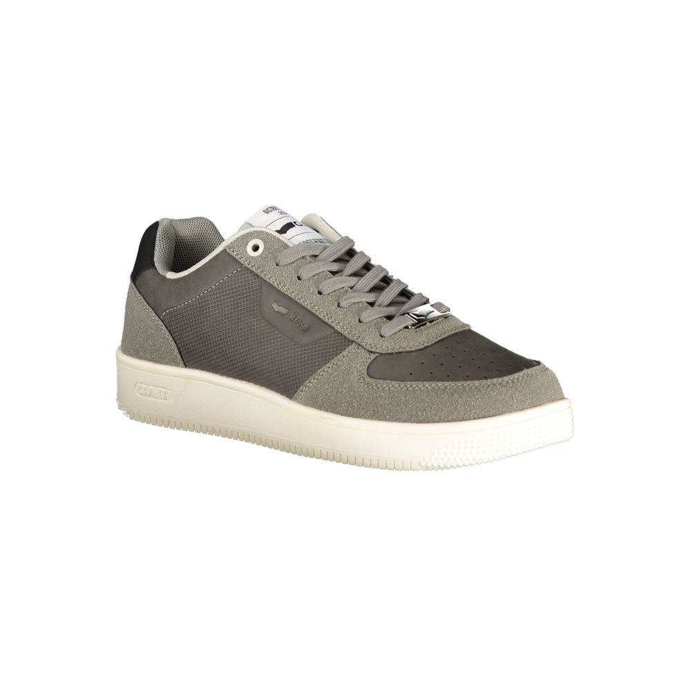 Gas Gray Polyester Men Sneaker