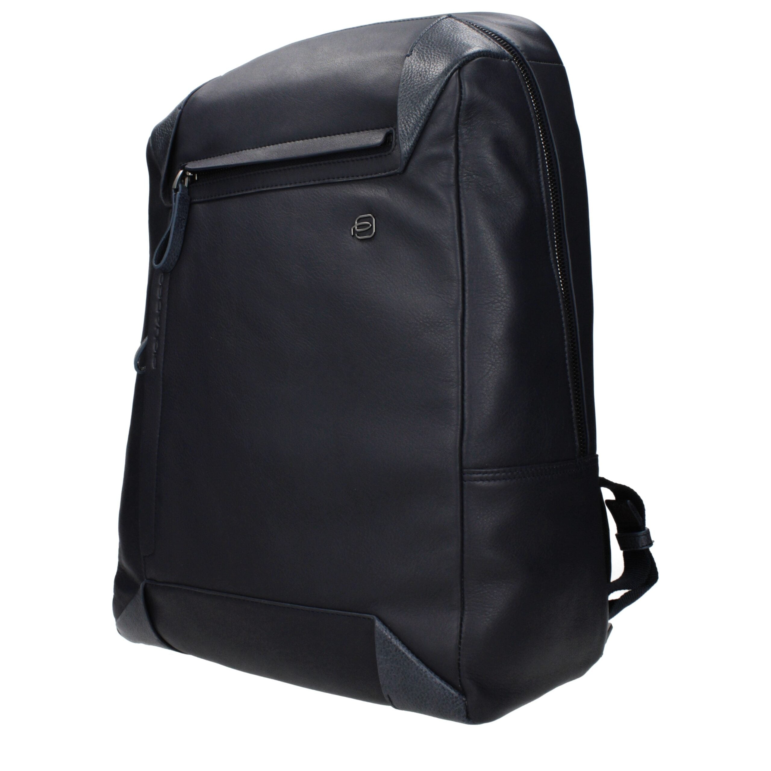 Piquadro Blue Leather Backpack