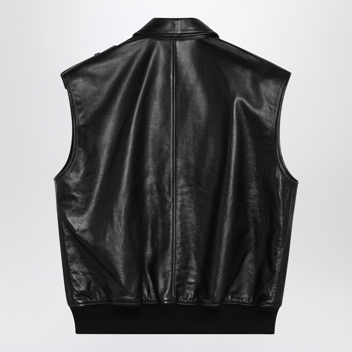 ANINE BING ANINE BING Sonnie black leather gilet