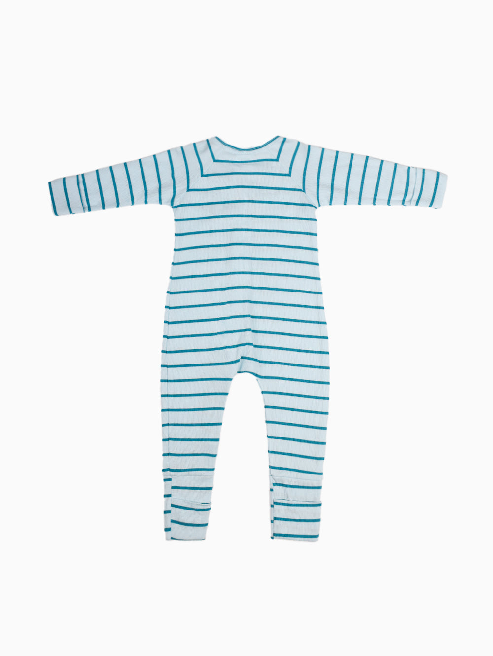 Lovable Striped Baby Romper