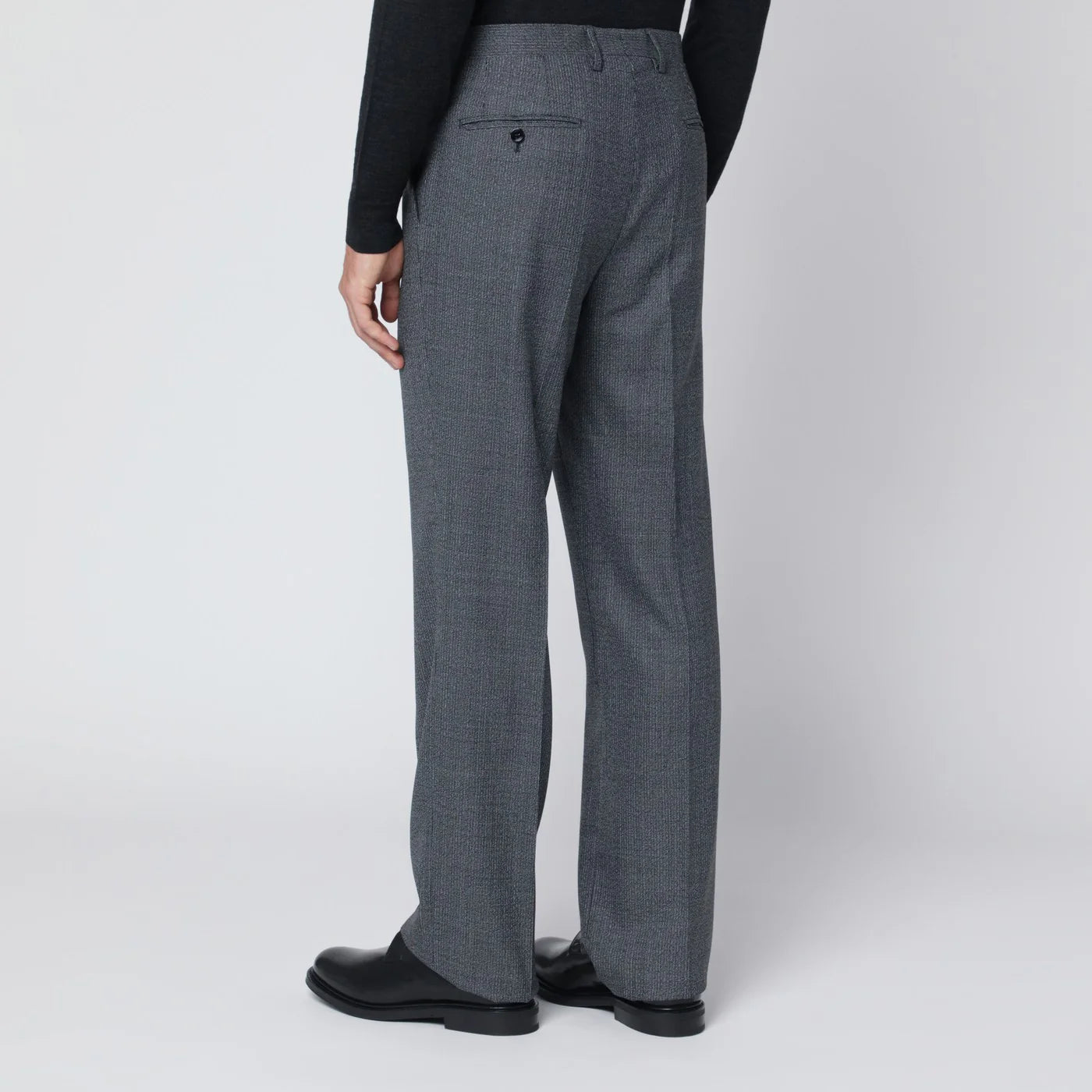 Lardini Grey wool trousers