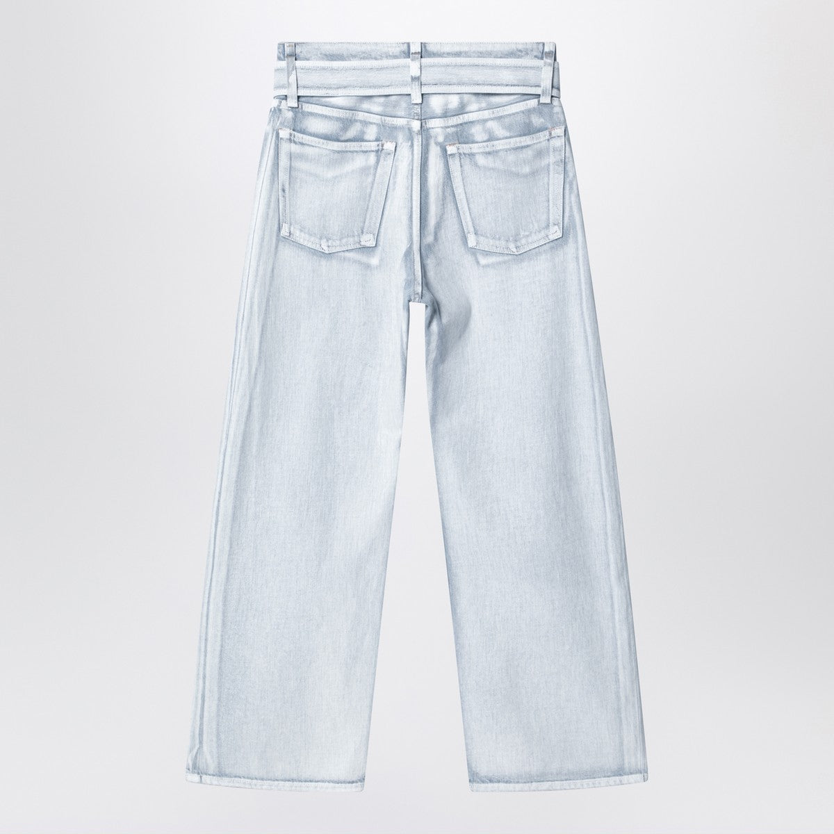 Acne Studios Denim trousers with matching adjustable belt