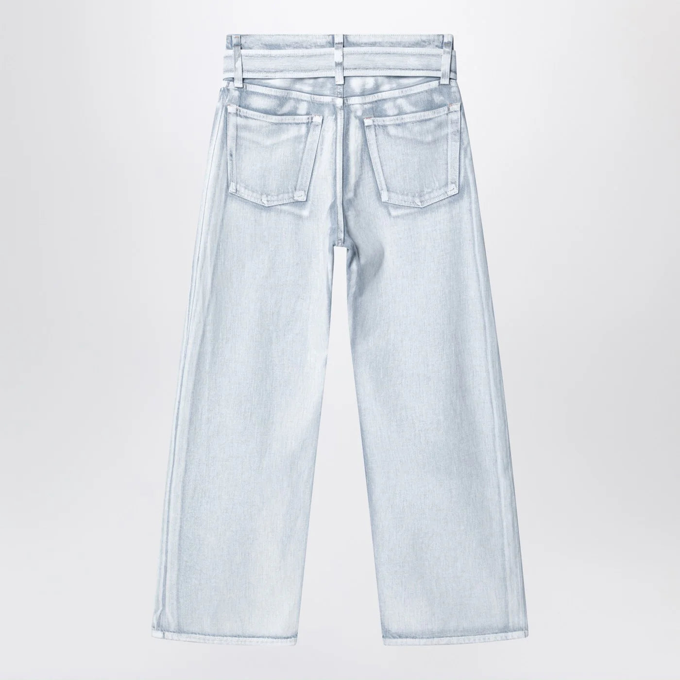 Acne Studios Denim trousers with matching adjustable belt
