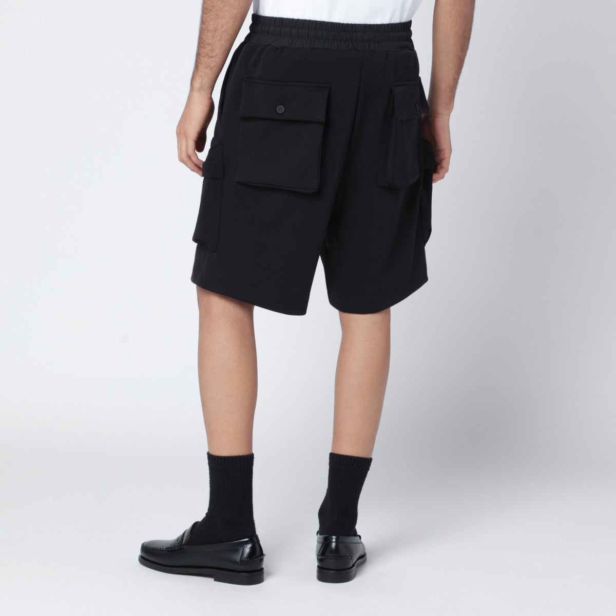 Amiri AMIRI Black cotton-blend cargo shorts