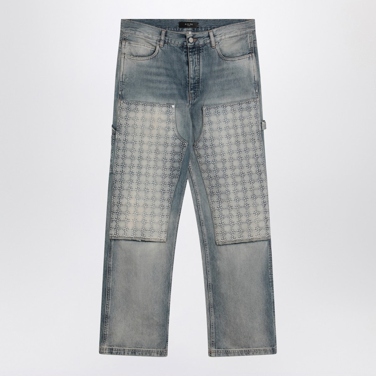 Amiri AMIRI Washed Jeans with Decorative Panel