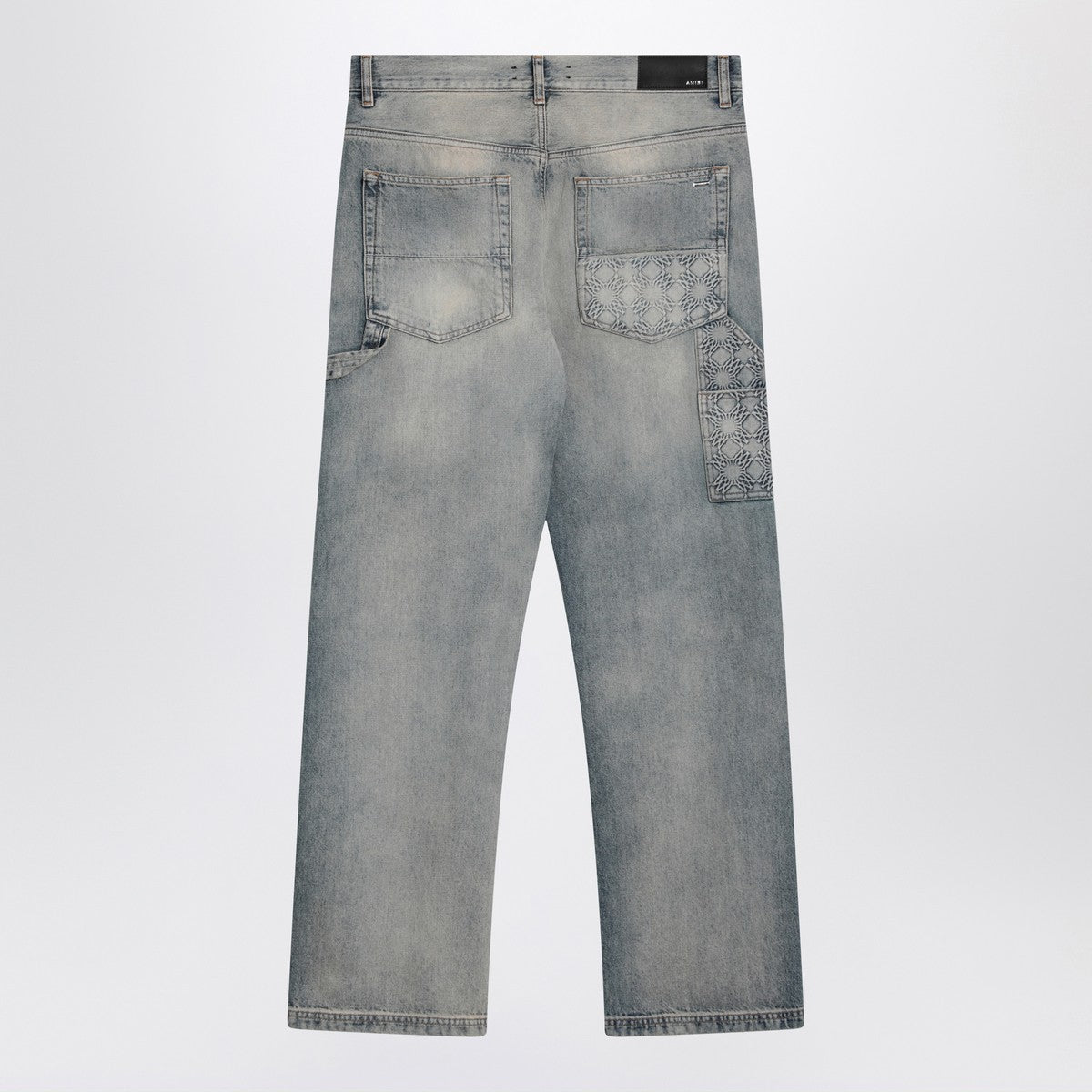 Amiri AMIRI Washed Jeans with Decorative Panel