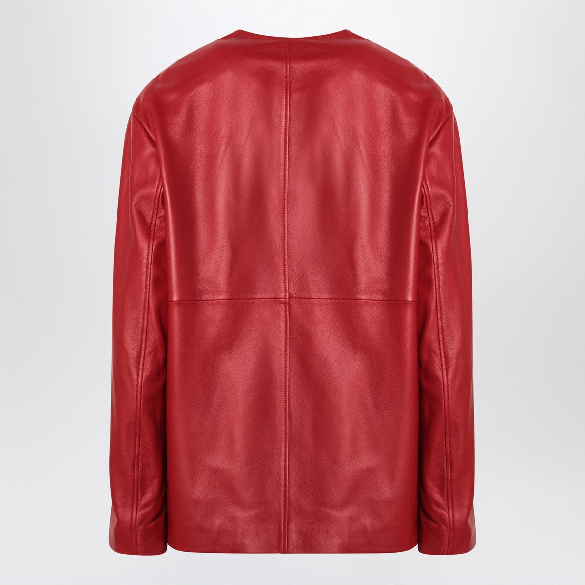 LouLou De Saison LouLou De Saison Red Atalia leather jacket