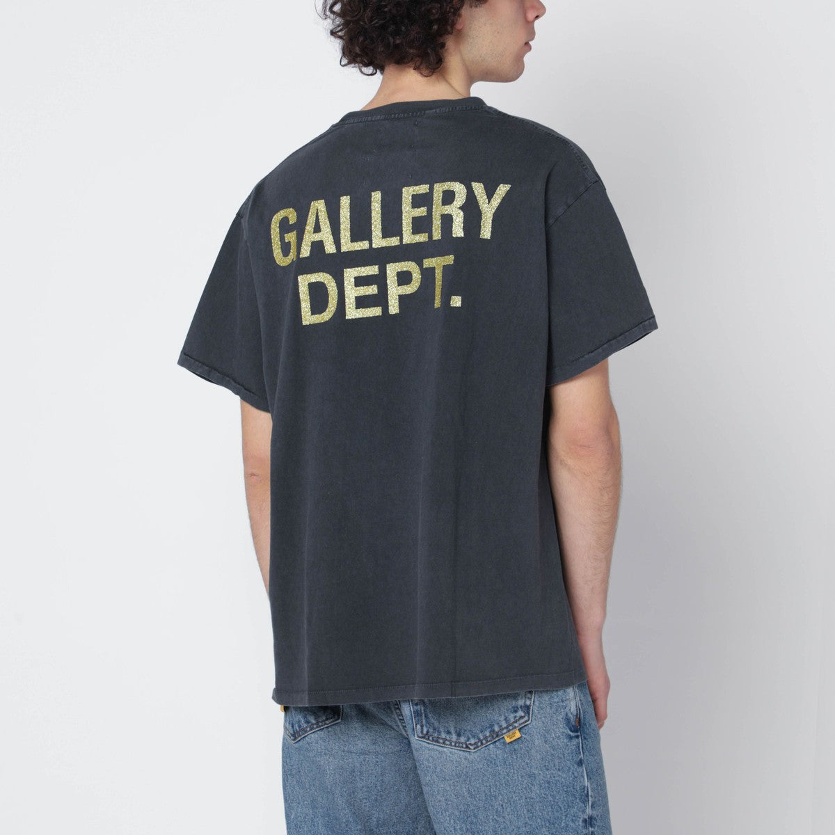 Gallery Dept. Black washed ATK Castle cotton T-shirt