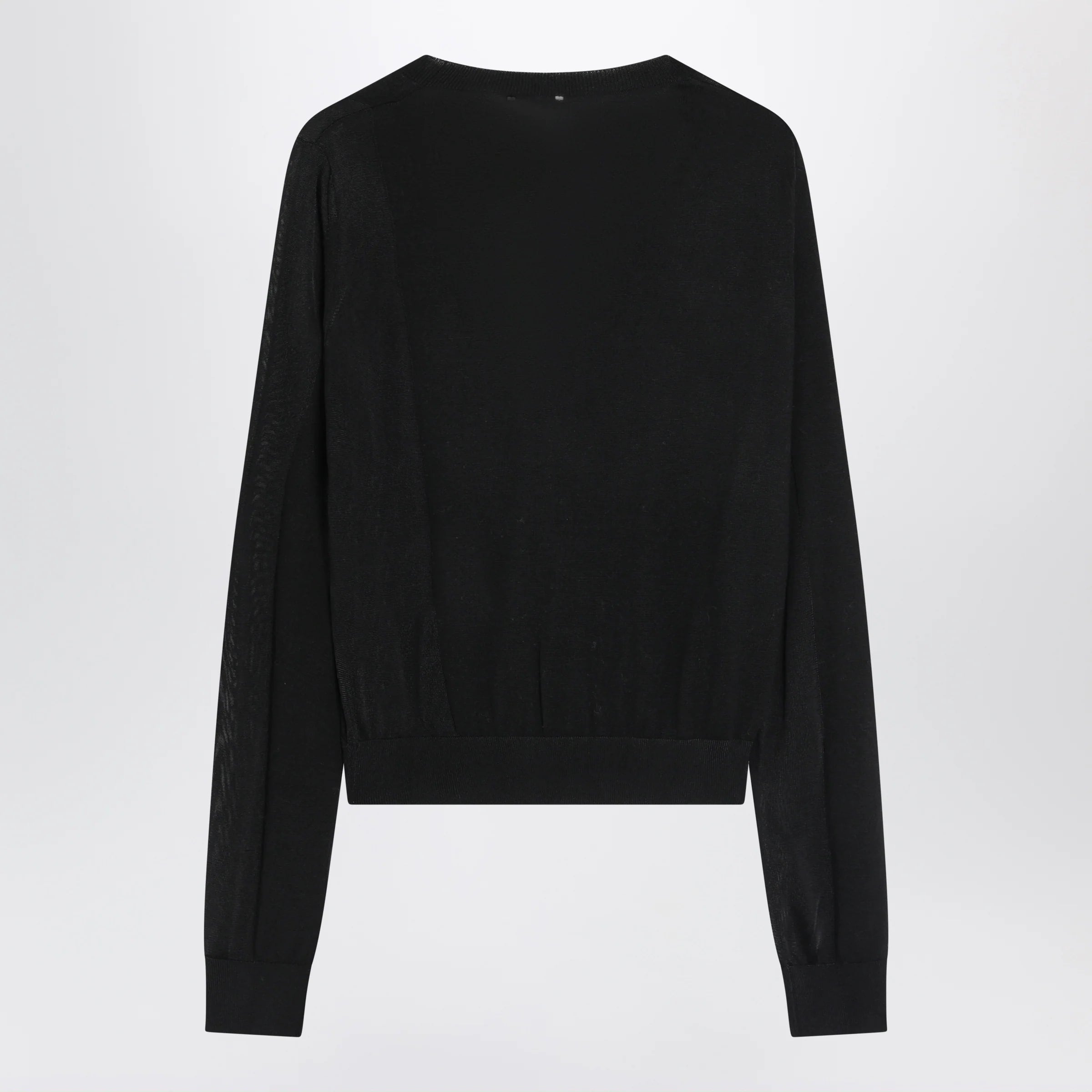 Sportmax Black wool cardigan