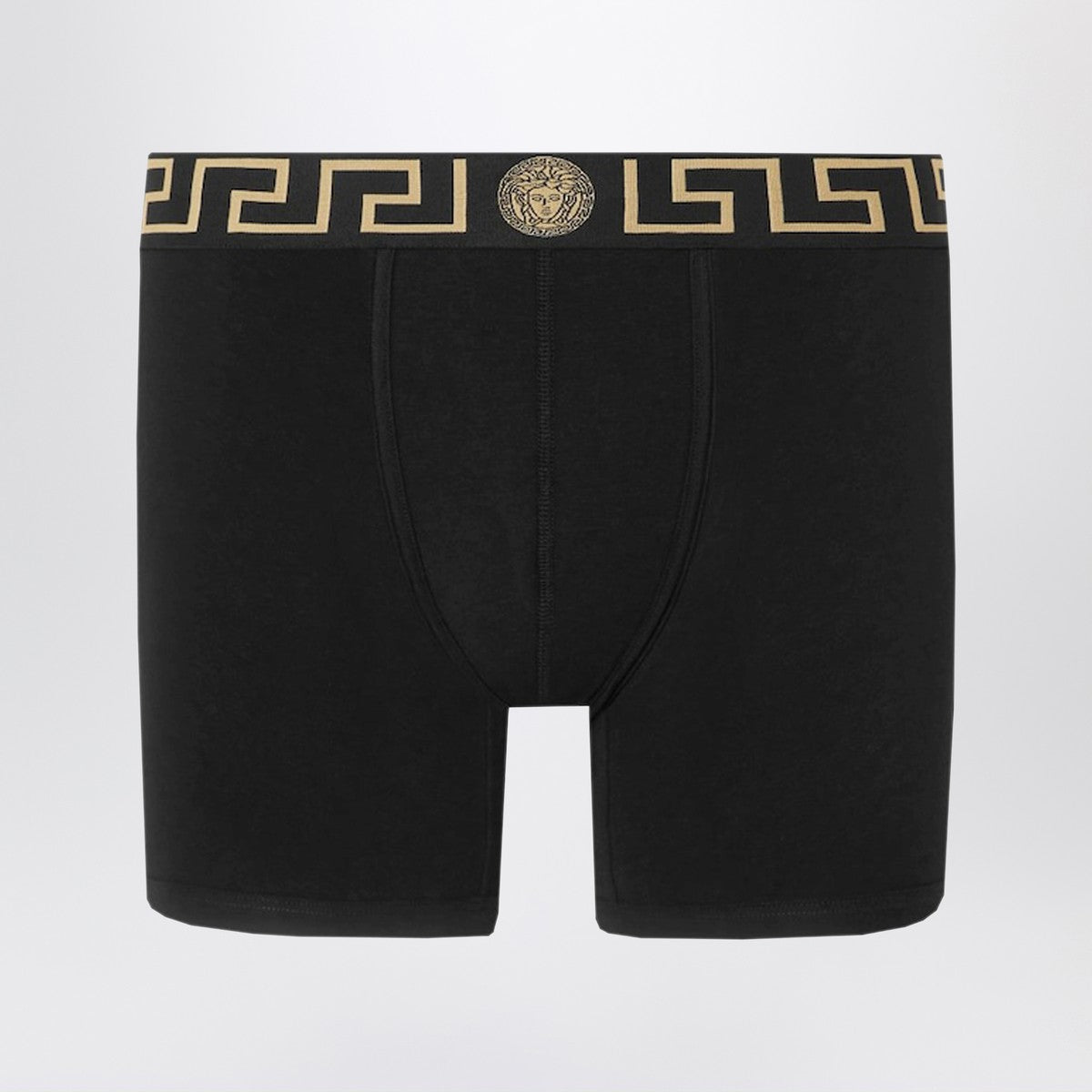 Versace Versace White fitted boxers with Greca waistband
