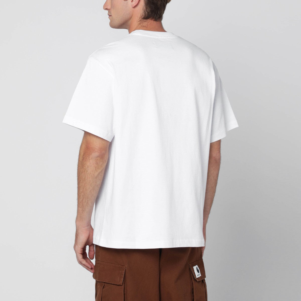 Awake NY Awake NY White crewneck T-shirt with logo