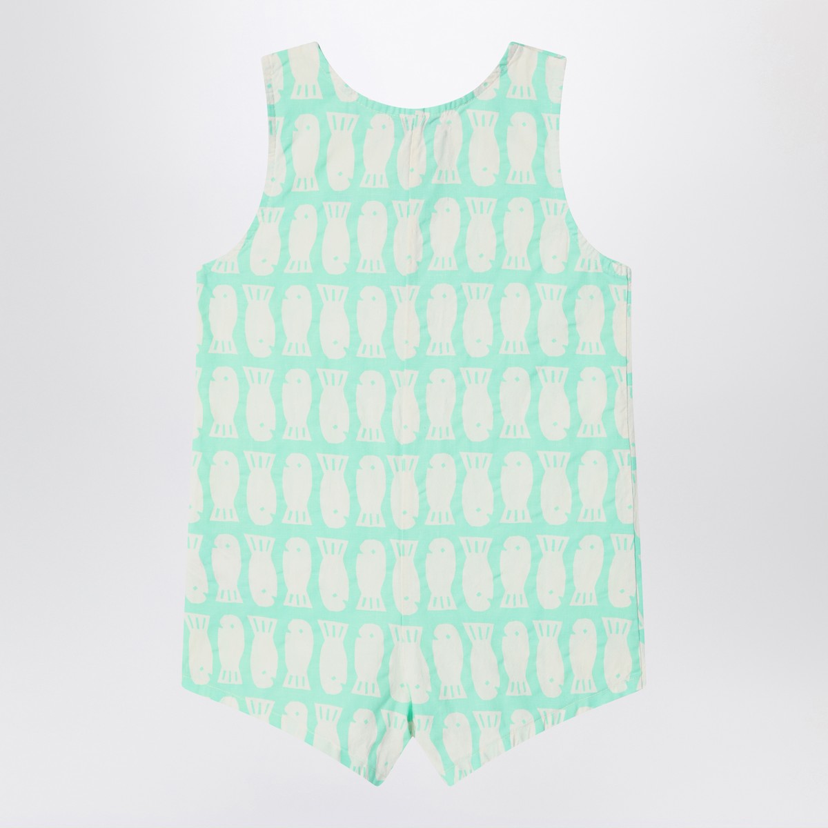 Bobo Choses Bobo Choses Lucky Fish green water romper