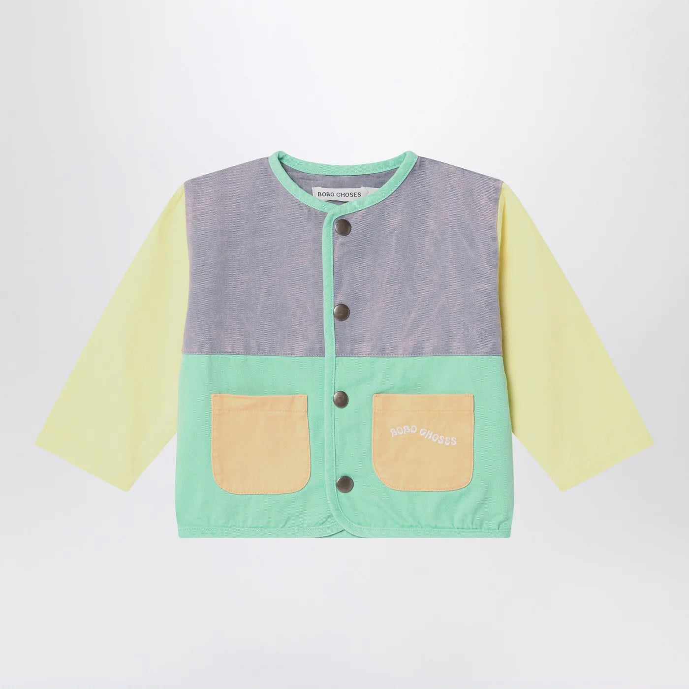 Bobo Choses Colour-block Jacket in Cotton
