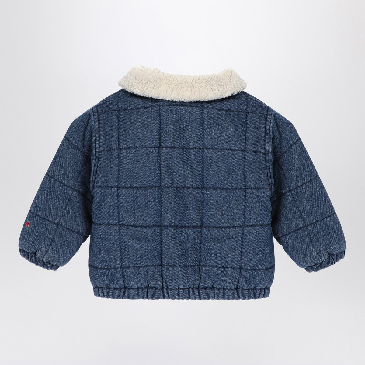 Bobo Choses Bobo Choses Navy blue quilted denim jacket