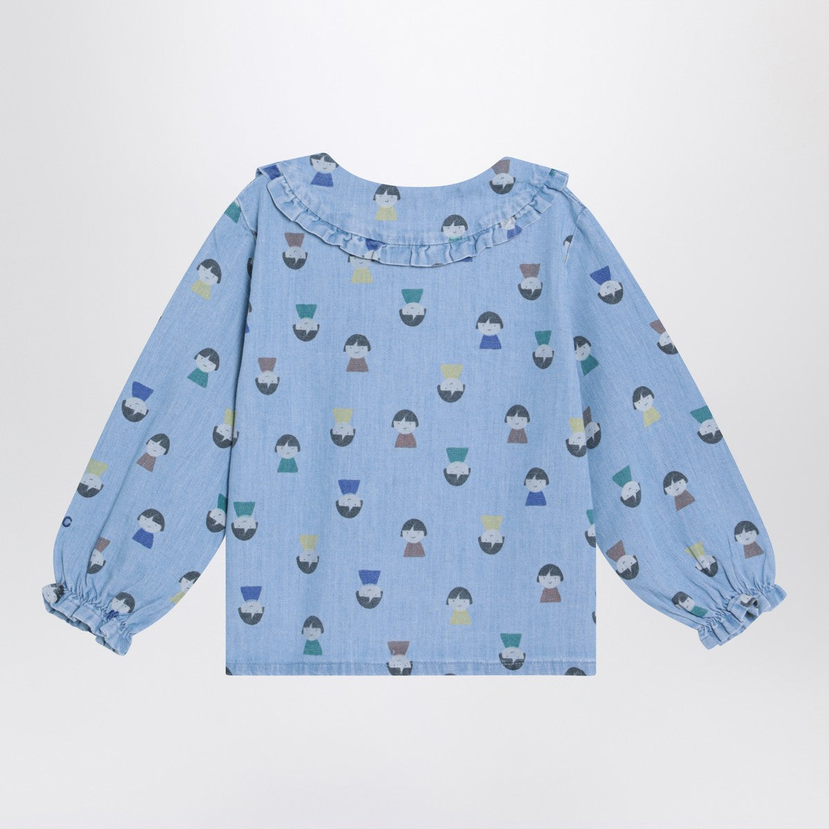 Bobo Choses Bobo Choses Light blue denim shirt