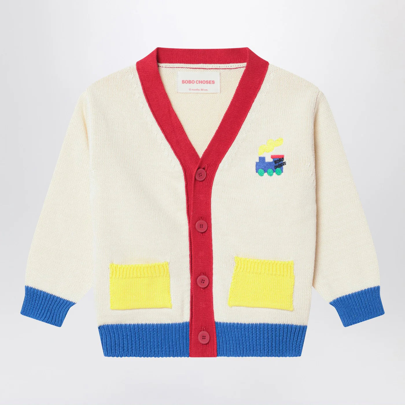 Bobo Choses Color-block Bobo Choo Choo cardigan