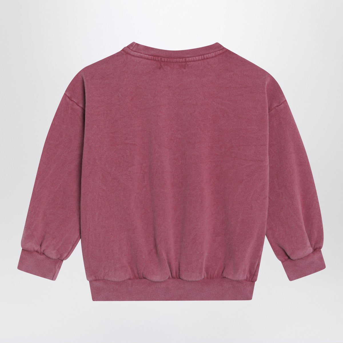 Bobo Choses Bobo Choses Burgundy vintage-effect sweatshirt by La Oca
