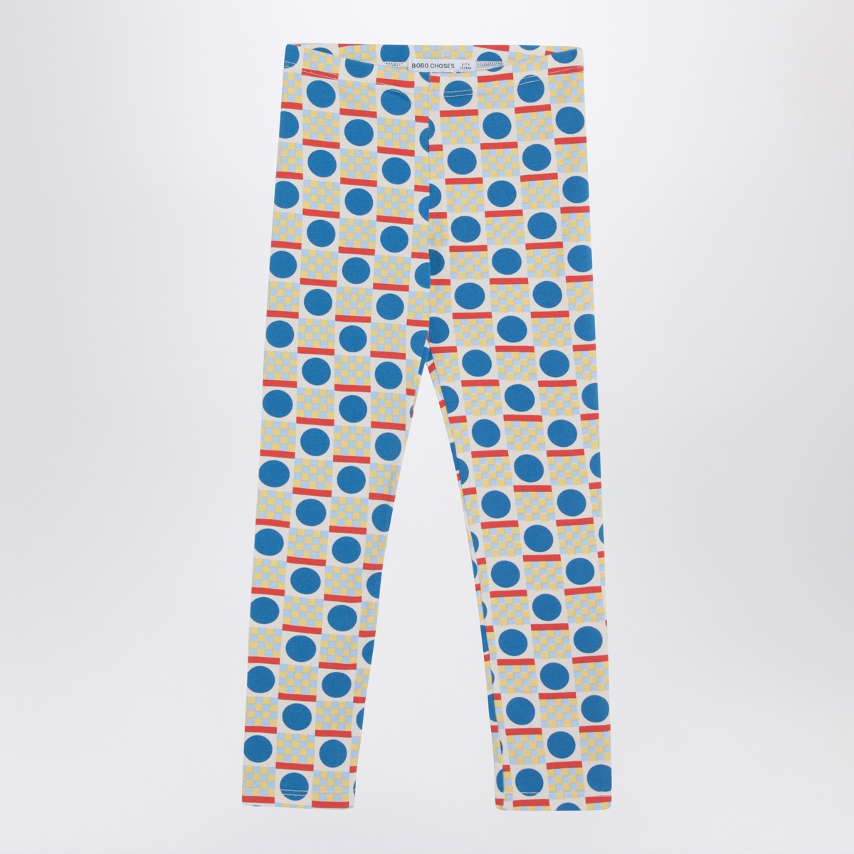 Bobo Choses Bobo Choses Leggings with multicolour geometric pattern