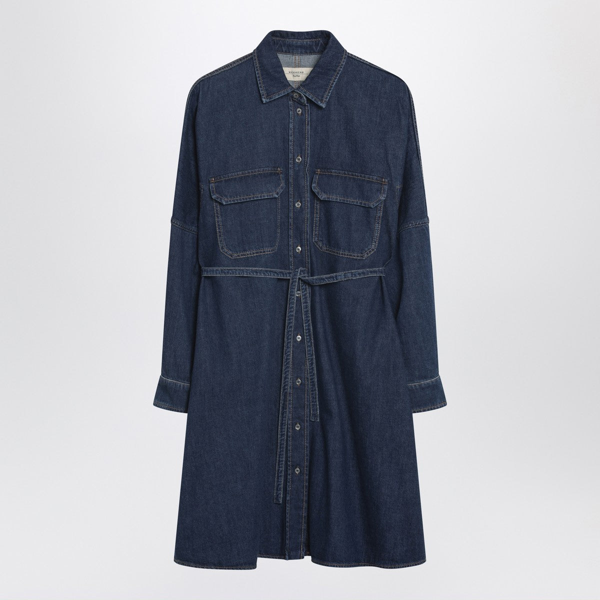 Weekend Max Mara Weekend Max Mara Blue denim shirt dress