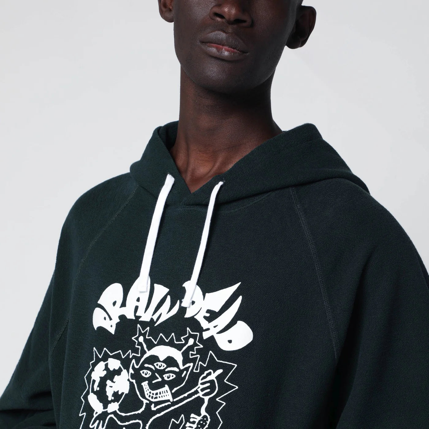 Brain Dead Forest green hoodie