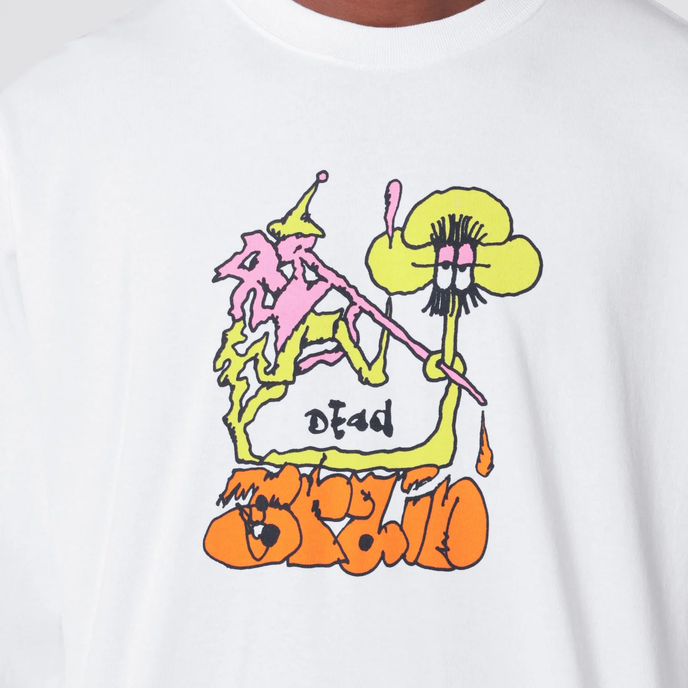 Brain Dead White cotton Packing Up shirt