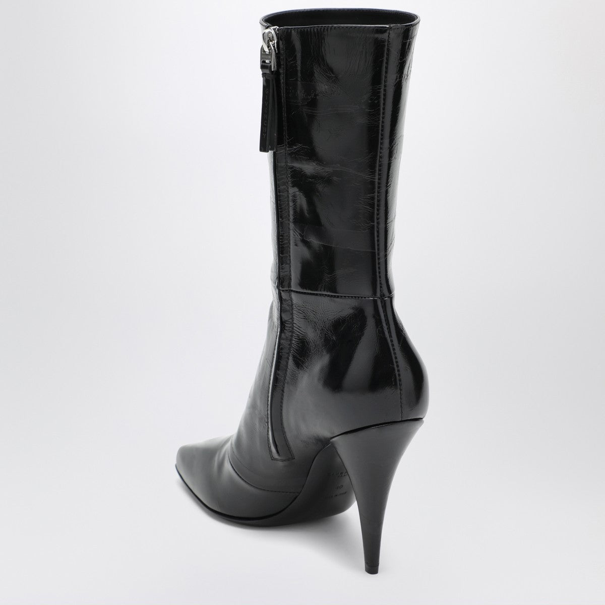 Givenchy Black Sliced Square GIVENCHY Tape ankle boots