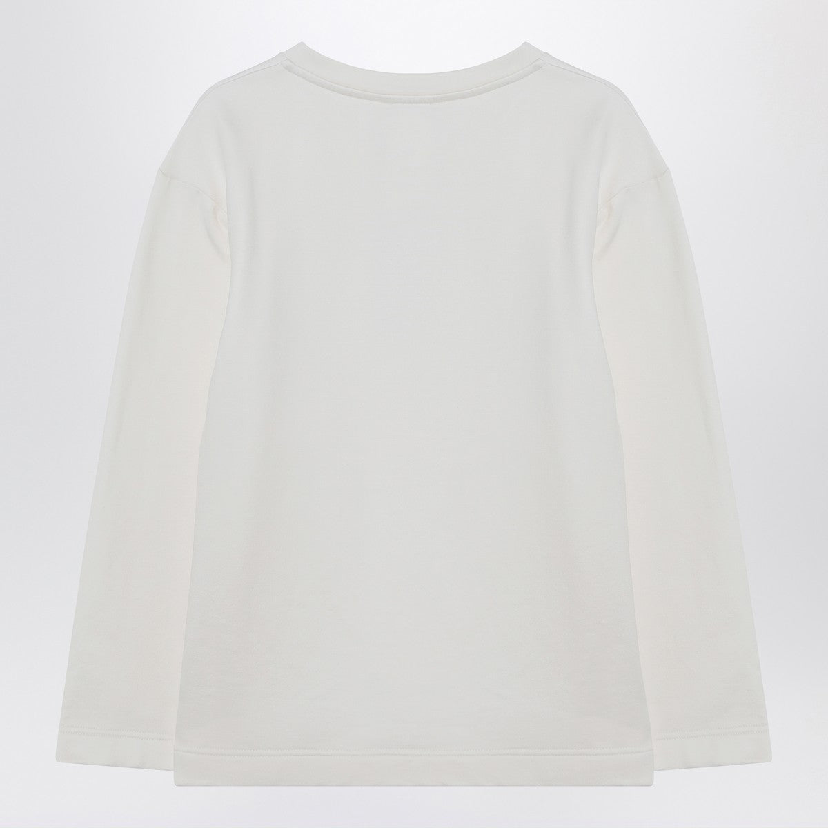 Max Mara Max Mara White sweatshirt in silk blend