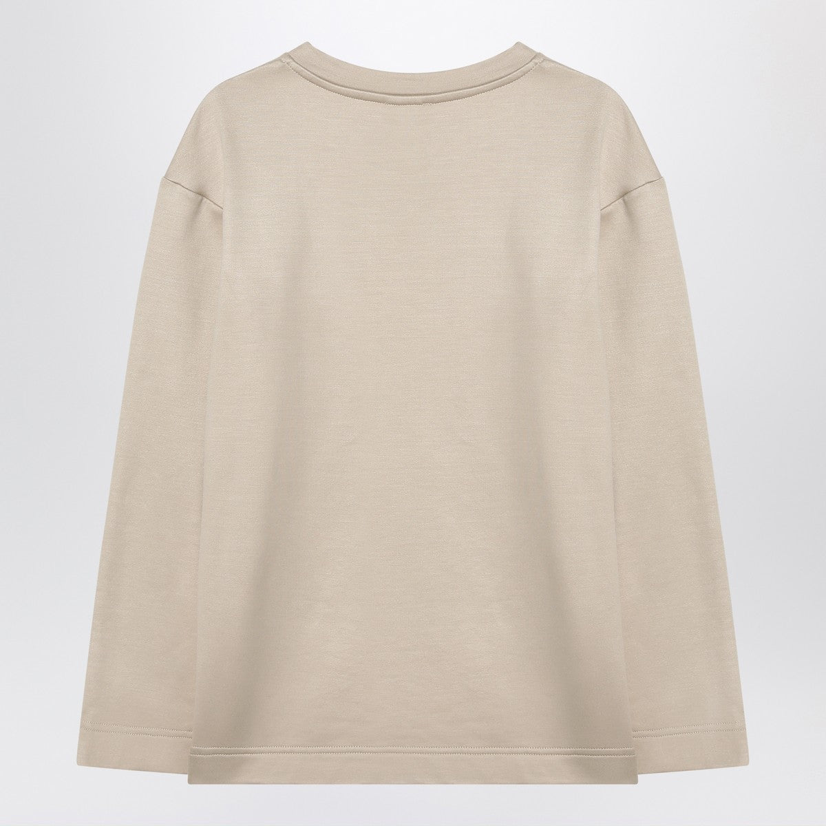 Max Mara Max Mara Beige sweatshirt in silk blend